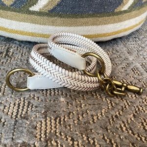 Lauren Ralph Lauren Woven Leather Belt M